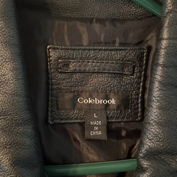 Men’s Colebrook Leather Coat - Picture 2 of 3